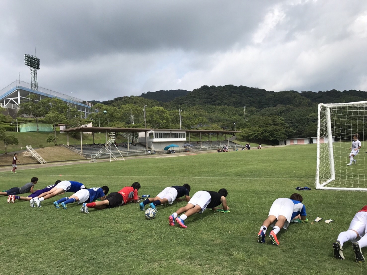 夏合宿　トレ